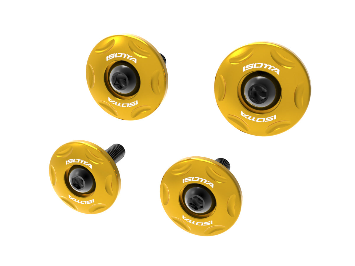 Isotta Windshield Screw Kit | Silver| Black | Gold | Red | Moto Guzzi V100 Mandello S / Stelvio 2023>2024 - Pyramid Motorcycle Accessories