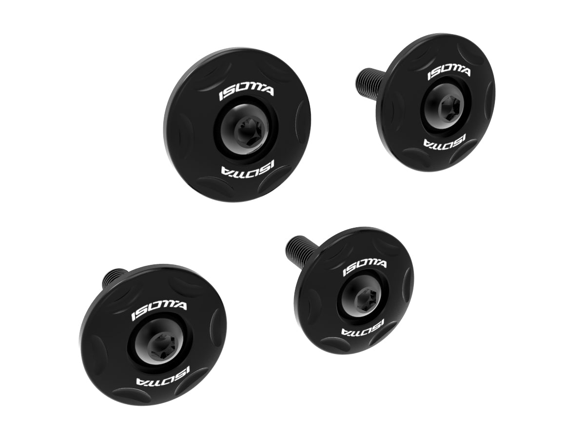 Isotta Windshield Screw Kit | Silver| Black | Gold | Red | Moto Guzzi V100 Mandello S / Stelvio 2023>2024 - Pyramid Motorcycle Accessories