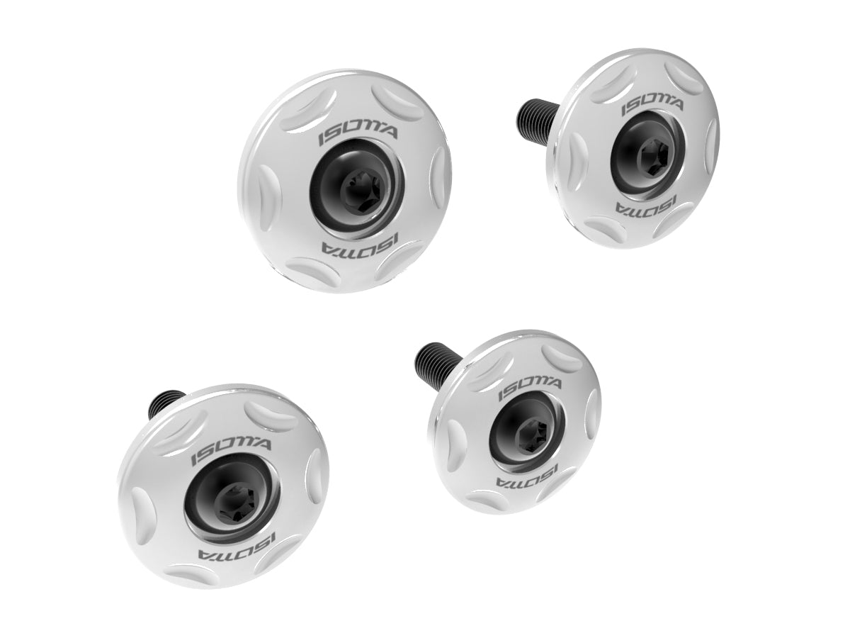 Isotta Windshield Screw Kit | Silver| Black | Gold | Red | Moto Guzzi V100 Mandello S / Stelvio 2023>2024 - Pyramid Motorcycle Accessories