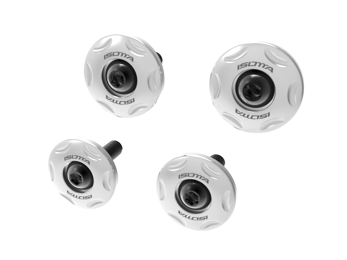 Isotta Windshield Screw Kit | Silver| Black | Gold | Red | Moto Guzzi V100 Mandello S / Stelvio 2023>2024 - Pyramid Motorcycle Accessories