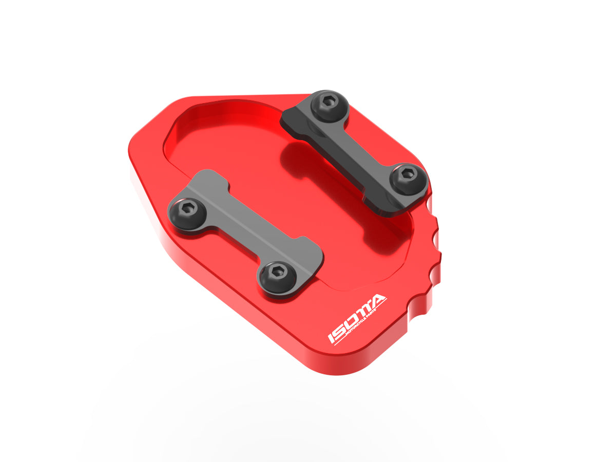 Isotta Side Stand Base Extension | Blue | Black | Gold | Red | BMW R 1300 GS / R 1300 GS Adventure - Pyramid Motorcycle Accessories