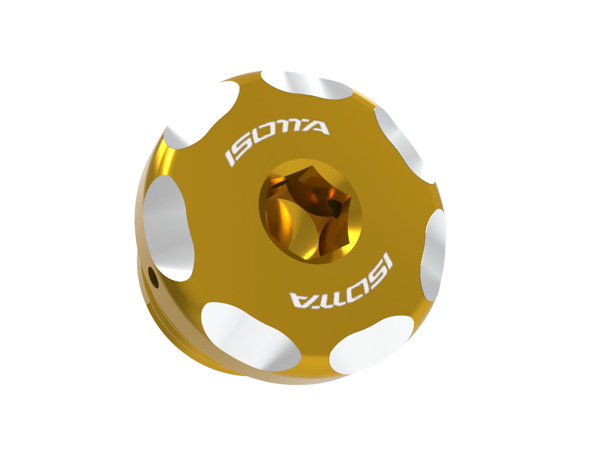 Isotta Oil Filler Cap | Blue | Black | Gold | Red | BMW R 1300 GS / Adventure - Pyramid Motorcycle Accessories