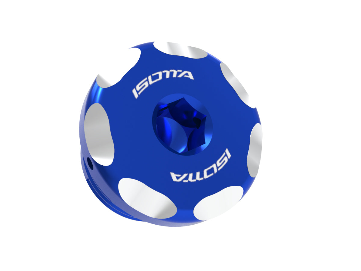 Isotta Oil Filler Cap | Blue | Black | Gold | Red | BMW R 1300 GS / Adventure - Pyramid Motorcycle Accessories
