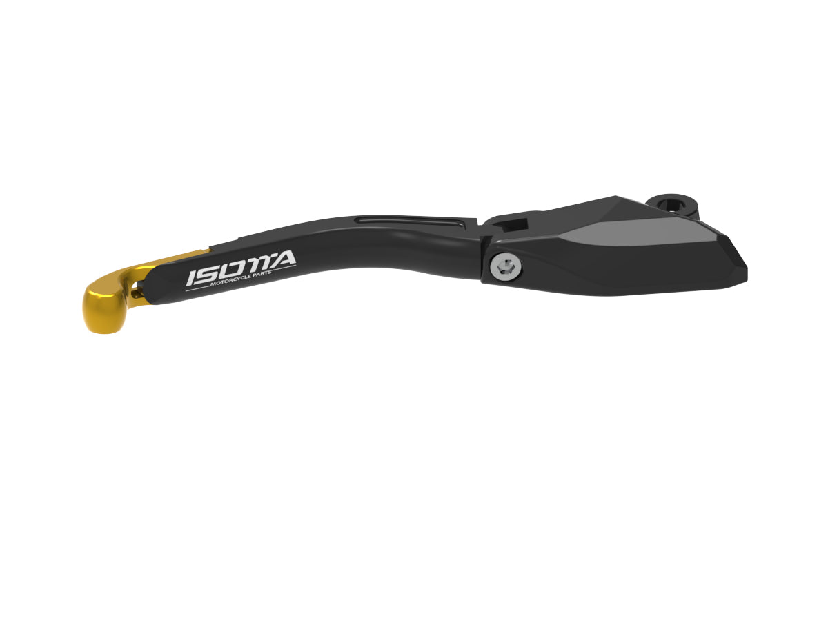 Isotta Brake & Clutch Lever Kit | Silver | Blue | Black | Gold | BMW R 1300 GS / Adventure - Pyramid Motorcycle Accessories