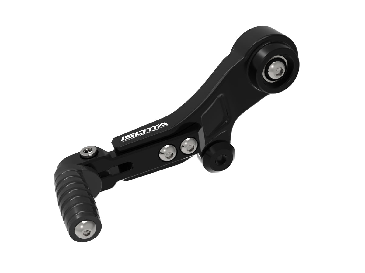 Isotta Adjustable Gear Lever with Toe Peg | Blue | Black | Red | BMW R 1300 GS / Adventure - Pyramid Motorcycle Accessories
