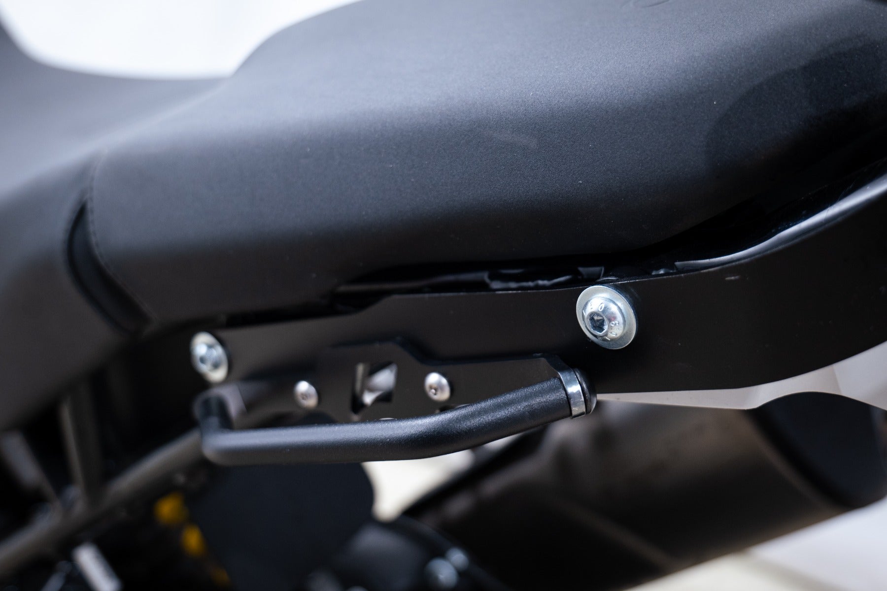 Isotta Passenger Grips | Black | Ducati Desert X 2022>2024 - Pyramid Motorcycle Accessories