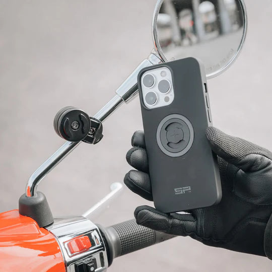 SP Connect Mirror Mount Pro - Black - SPC/SPC+ - Pyramid Motorcycle Accessories