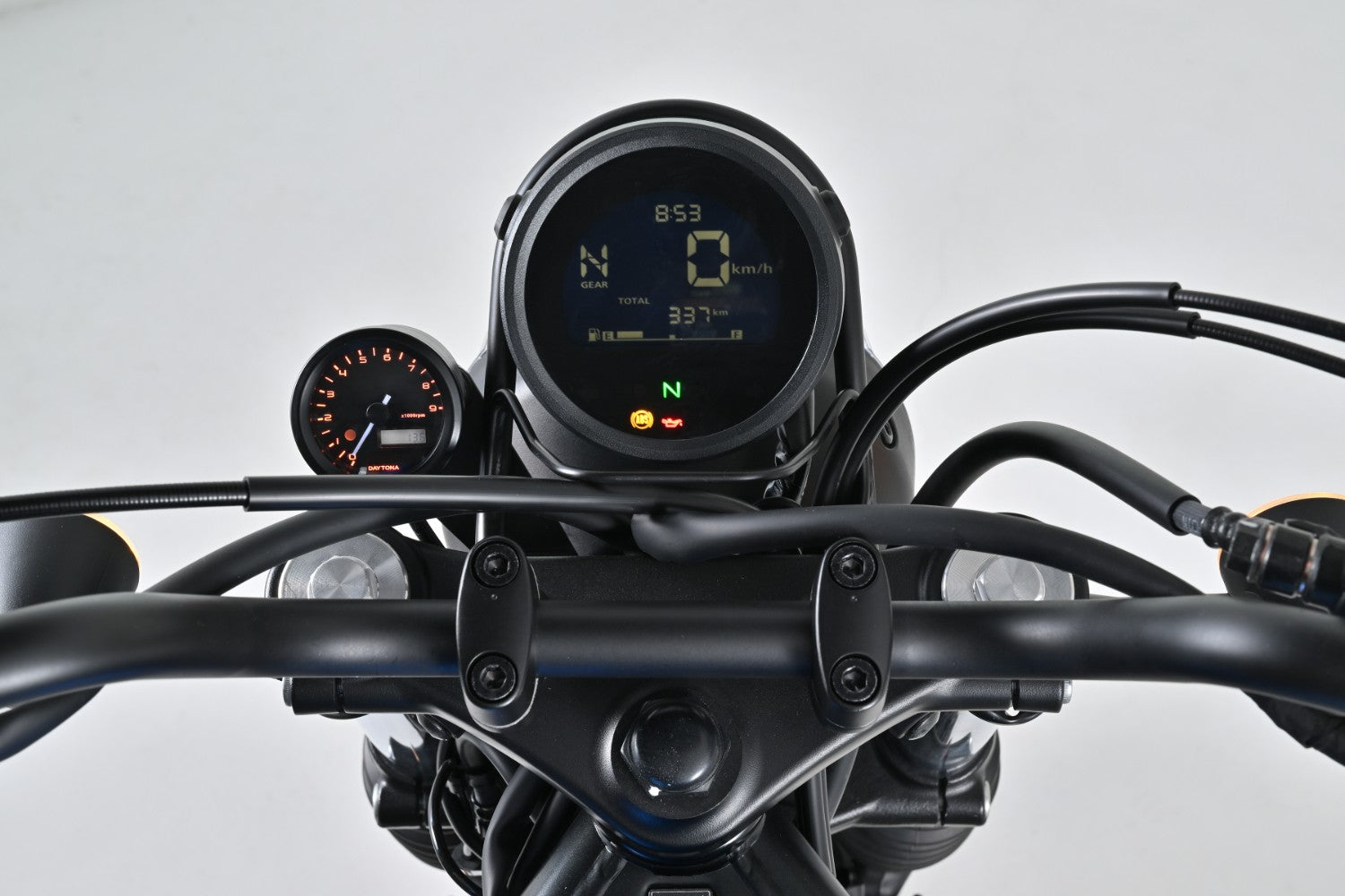 Daytona Mounting Kit for Velona48 Tachometer | Honda CL500 2023>Current - Pyramid Motorcycle Accessories
