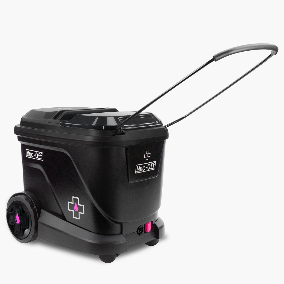 Muc-Off Mobile Pressure Washer 21116 with telescopic transport handle extended