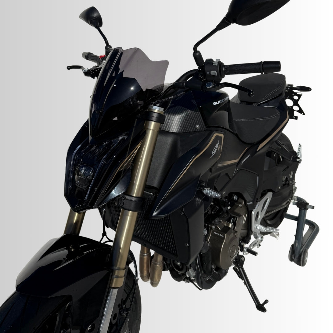 Ermax Nose Screen | Dark Smoke | QJMotor SRK 550 2025>2025 - Pyramid Motorcycle Accessories