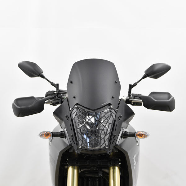 Isotta Maxi Side Spoilers | Dark Smoke | Matte Black | Yamaha Tenere 700 2019>2024 - Pyramid Motorcycle Accessories