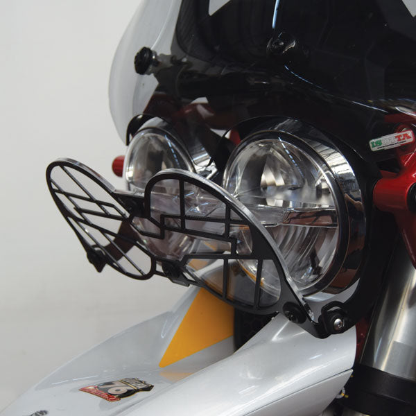 Isotta Headlight Protector | Moto Guzzi V85 TT 2019>2023 - Pyramid Motorcycle Accessories