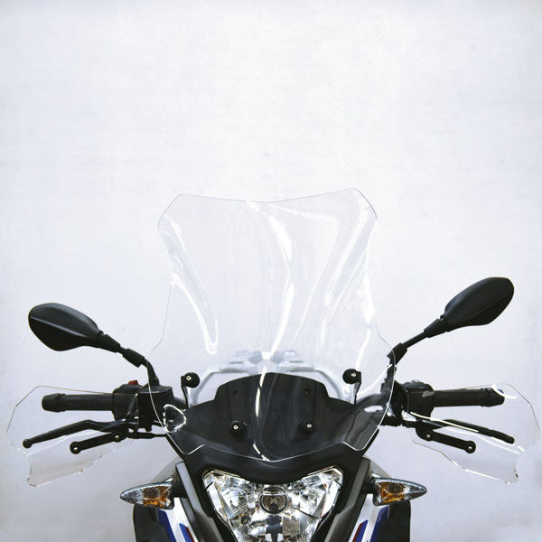 Isotta Handguards | Light Smoke | Dark Smoke | Clear | BMW G 310 GS 2017>2024 - Pyramid Motorcycle Accessories