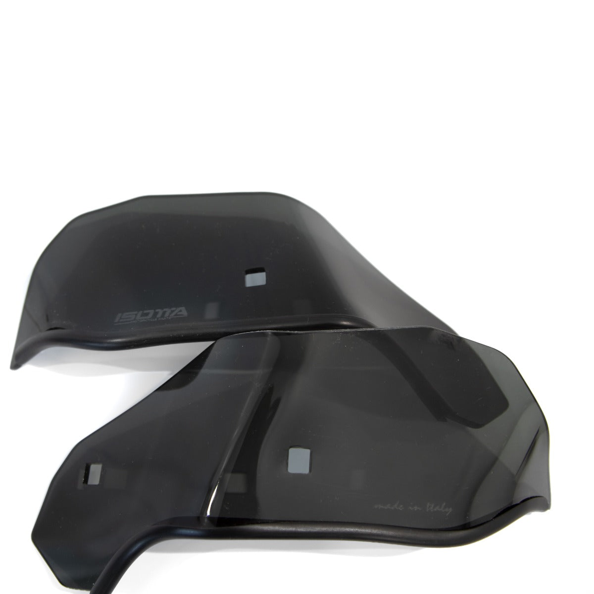 Isotta Handguards | Dark Smoke | Yamaha Tracer 700 2020>2020 - Pyramid Motorcycle Accessories