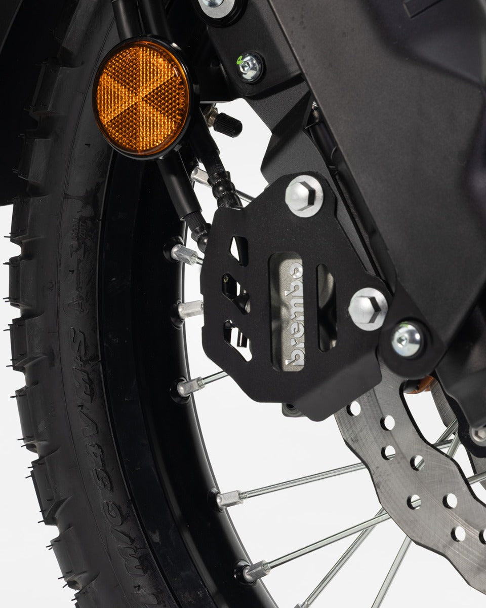 Isotta Brake Caliper Protective Cover | Black | Yamaha Tenere 700 / Rally Edition / World Raid / Explore Edition / Extreme Edition / World Rally - Pyramid Motorcycle Accessories