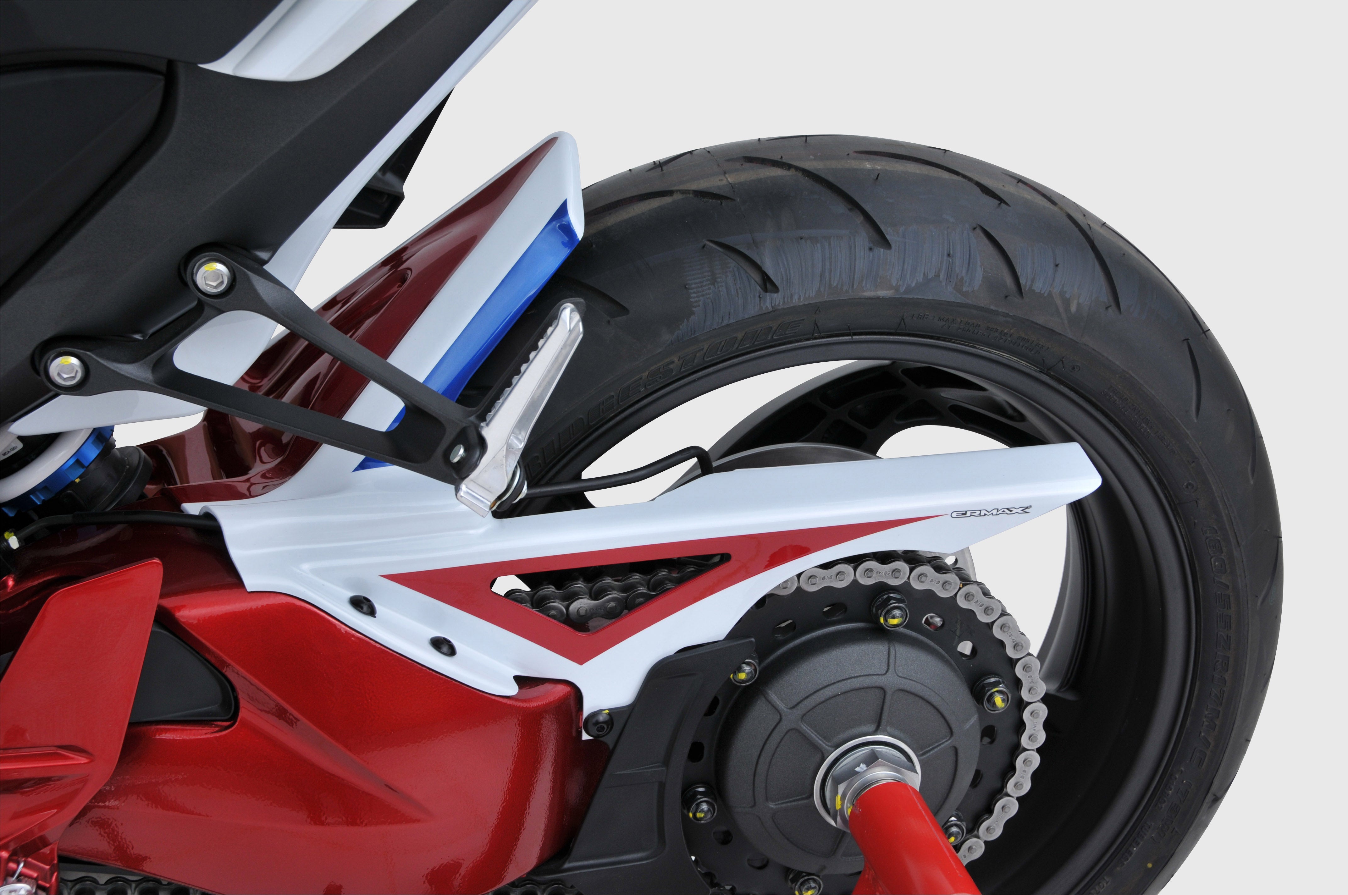 Ermax Hugger | Tri Colour (White/Blue/Red) | Honda CB 1000 R 2013>2017