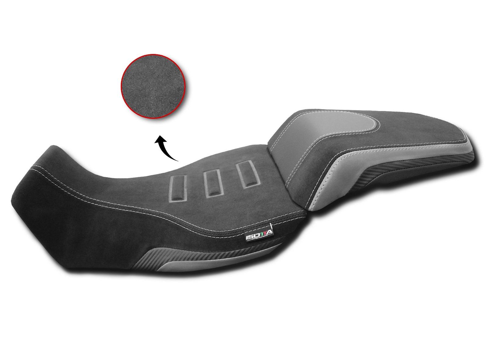 Isotta Comfort Seat Cover | Black | Voge DS525X 2023>2025 - Pyramid Motorcycle Accessories