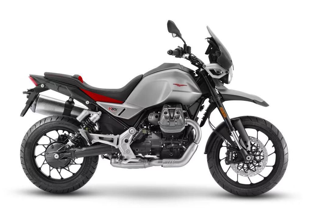 Isotta Comfort Seat Cover | Black/Red | Moto Guzzi V85 TT 2019>2023 - Pyramid Motorcycle Accessories