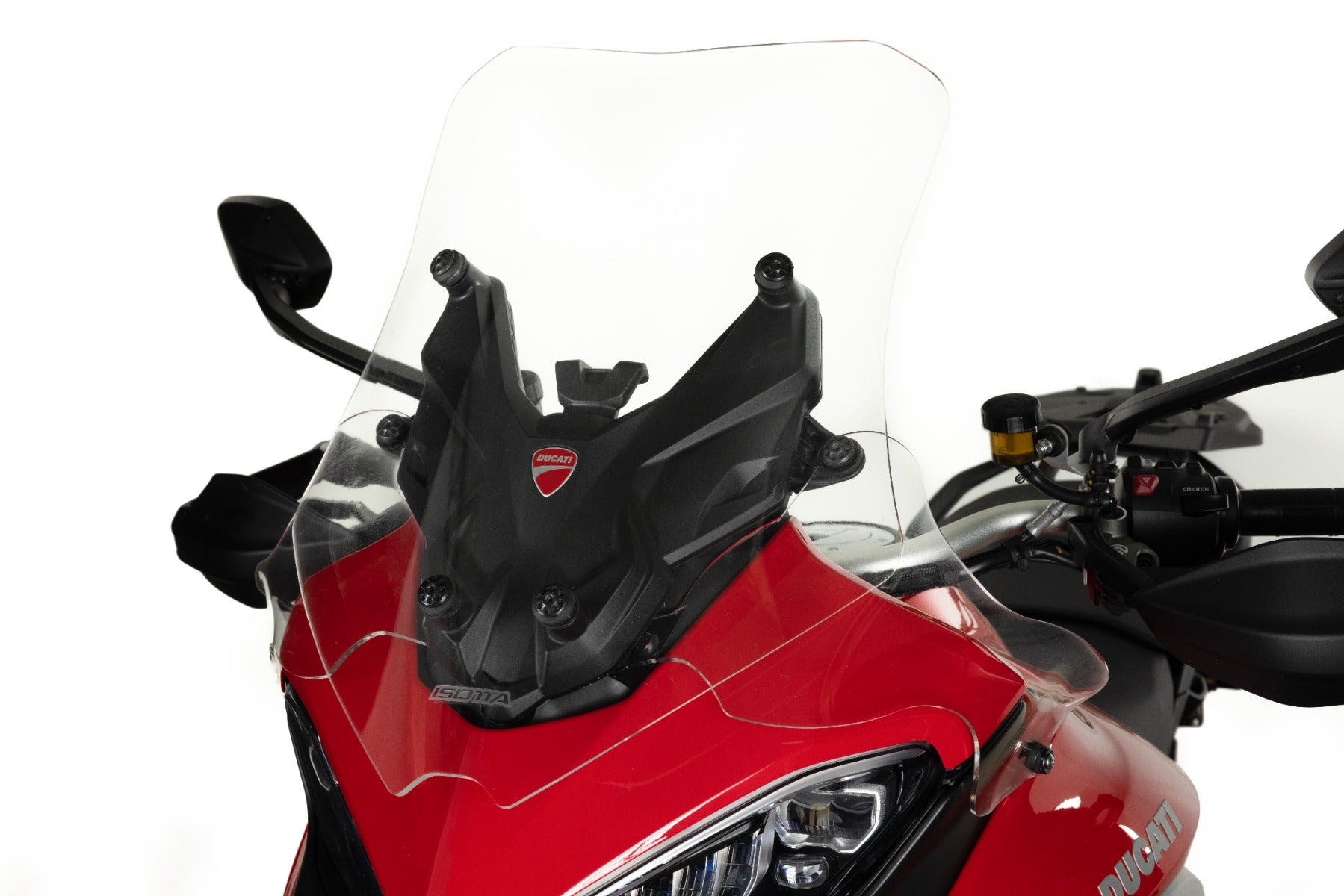 Isotta Wind Deflectors | Light Smoke | Dark Smoke | Clear | Ducati Multistrada V4/S/Sport / Pikes Peak / Rally - Pyramid Motorcycle Accessories