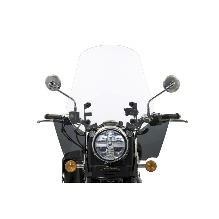 Isotta Medium Screen | Clear | Royal Enfield Classic 650 2024>2025 - Pyramid Motorcycle Accessories