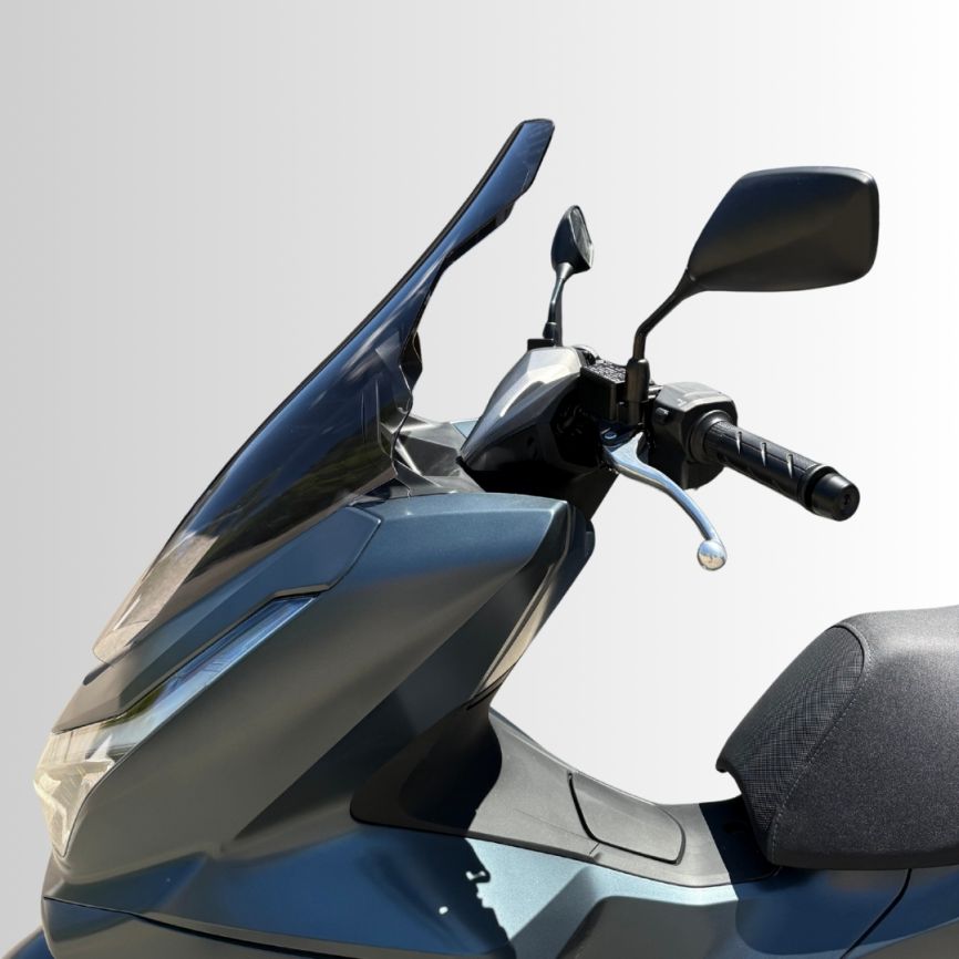 Ermax High Protection Screen | Dark Smoke | Honda PCX 125/150 2025>Current - Pyramid Motorcycle Accessories
