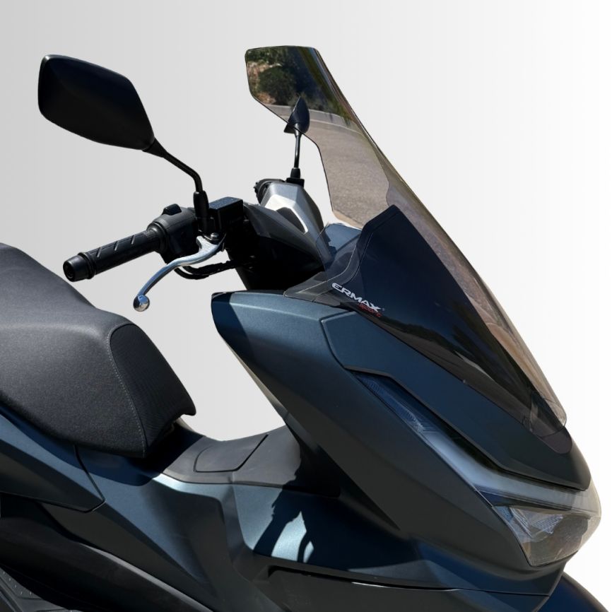 Ermax High Protection Screen | Dark Smoke | Honda PCX 125/150 2025>Current - Pyramid Motorcycle Accessories