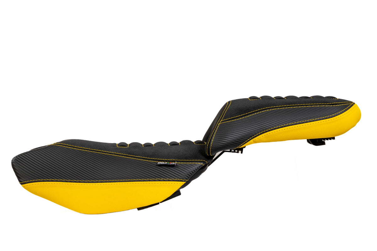 Isotta Comfort Rider Seat | Yellow | Black | Red | Benelli TRK 502 2017>2026