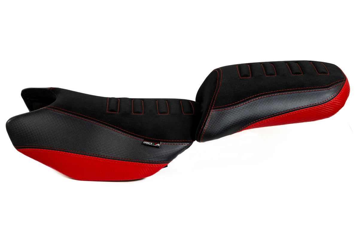 Isotta Comfort Rider Seat | Yellow | Black | Red | Benelli TRK 502 2017>2026