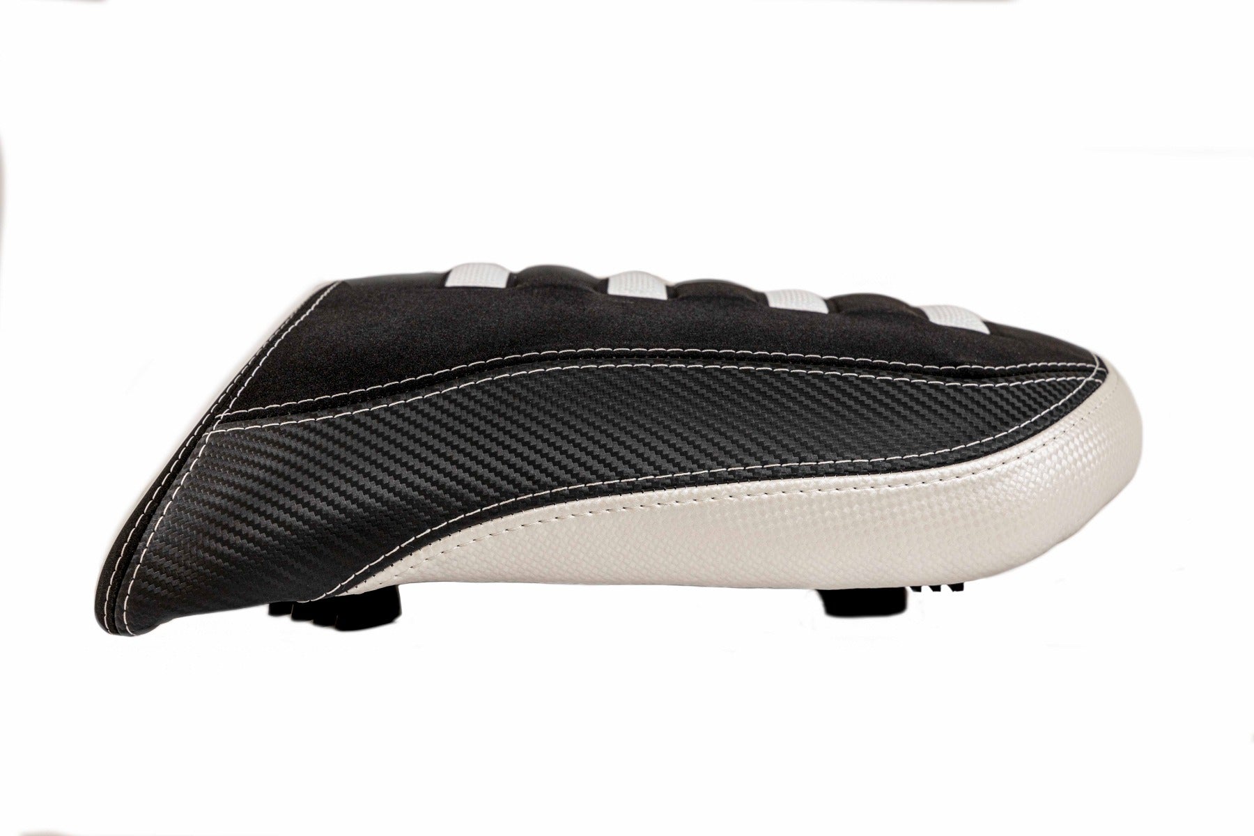 Isotta Comfort Pillion Seat | White | Benelli TRK 502 2017-2024 - Pyramid Motorcycle Accessories