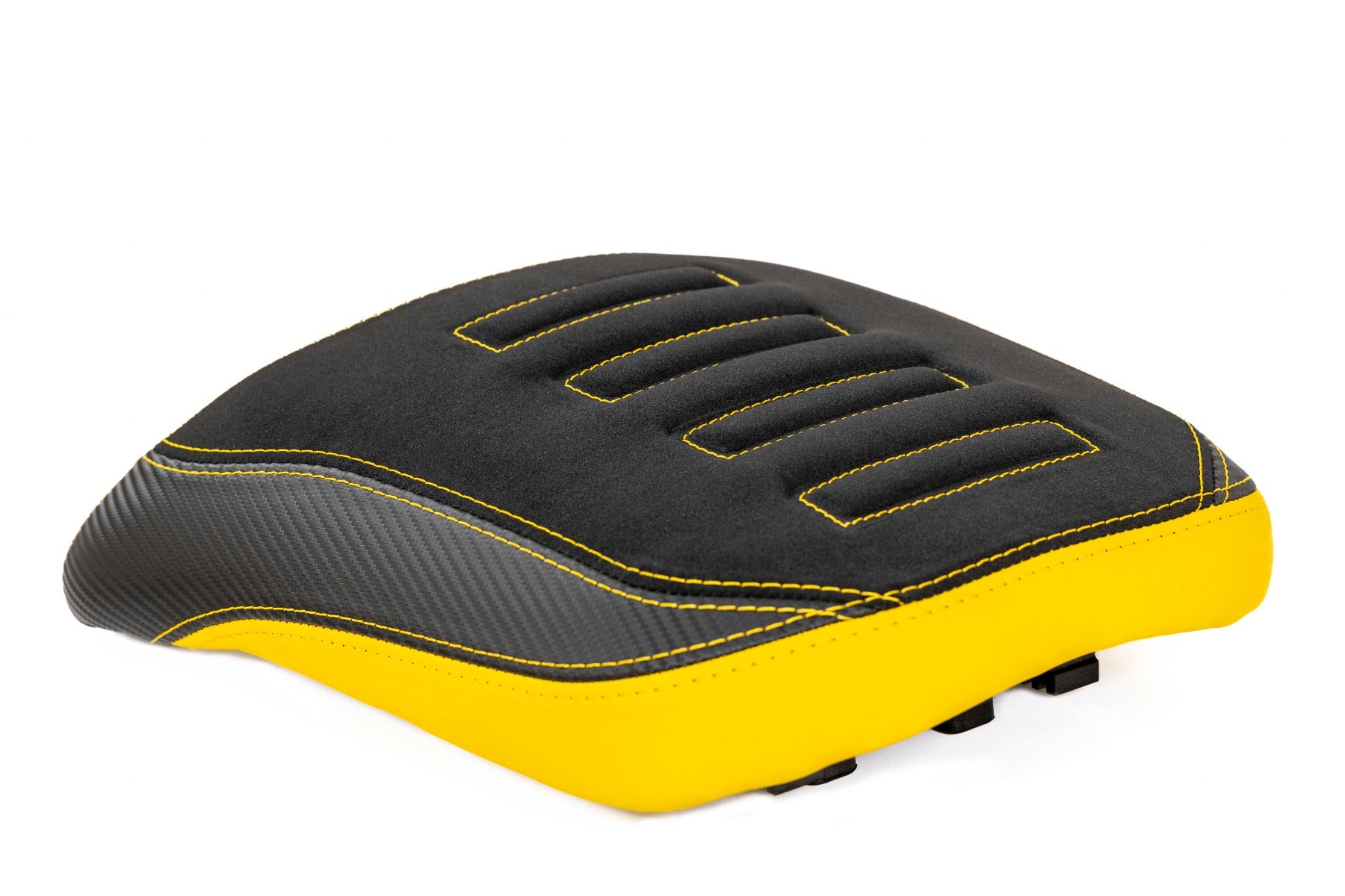Isotta Comfort Pillion Seat | Yellow | Benelli TRK 502 2017-2024 - Pyramid Motorcycle Accessories