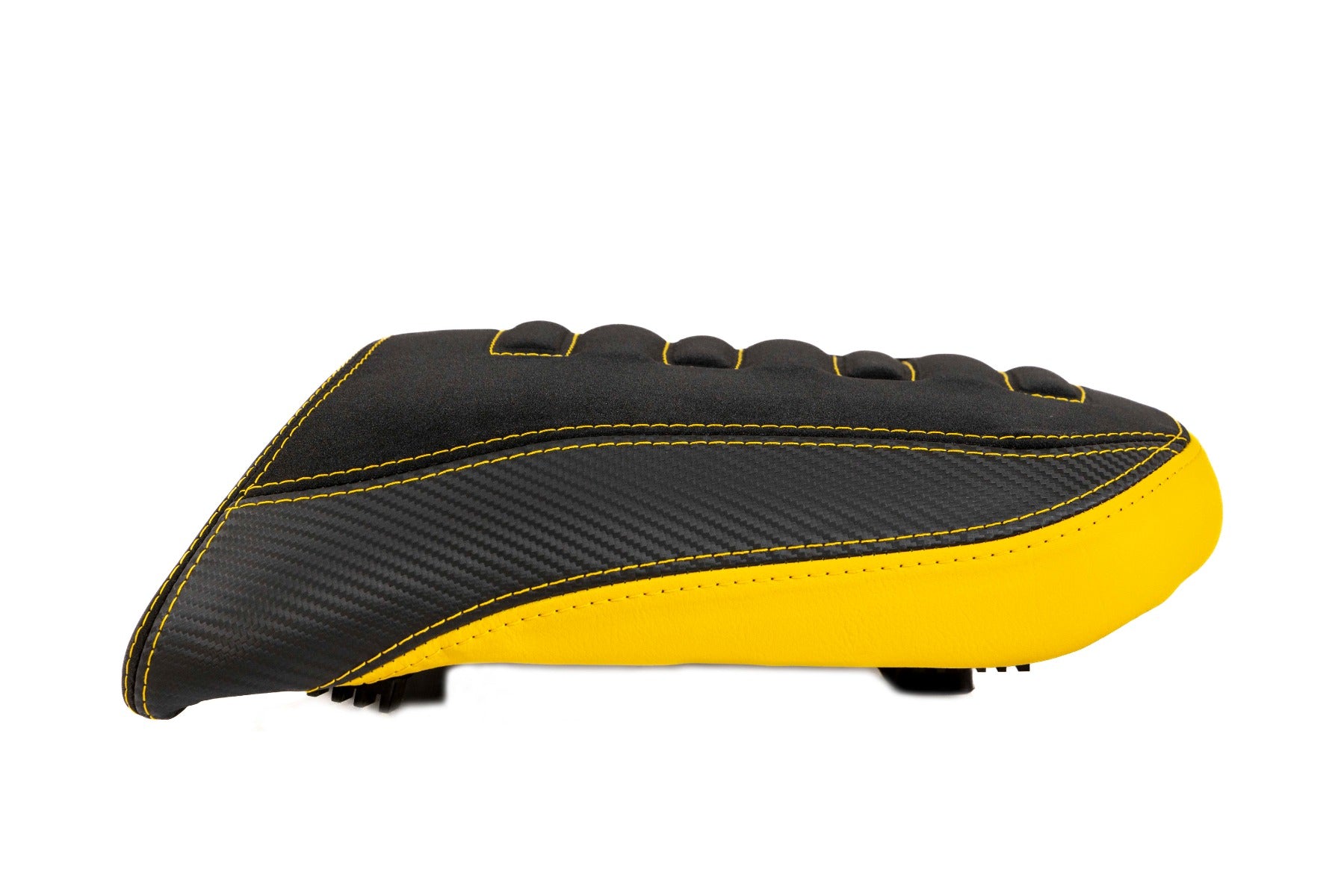 Isotta Comfort Pillion Seat | Yellow | Benelli TRK 502 2017-2024 - Pyramid Motorcycle Accessories