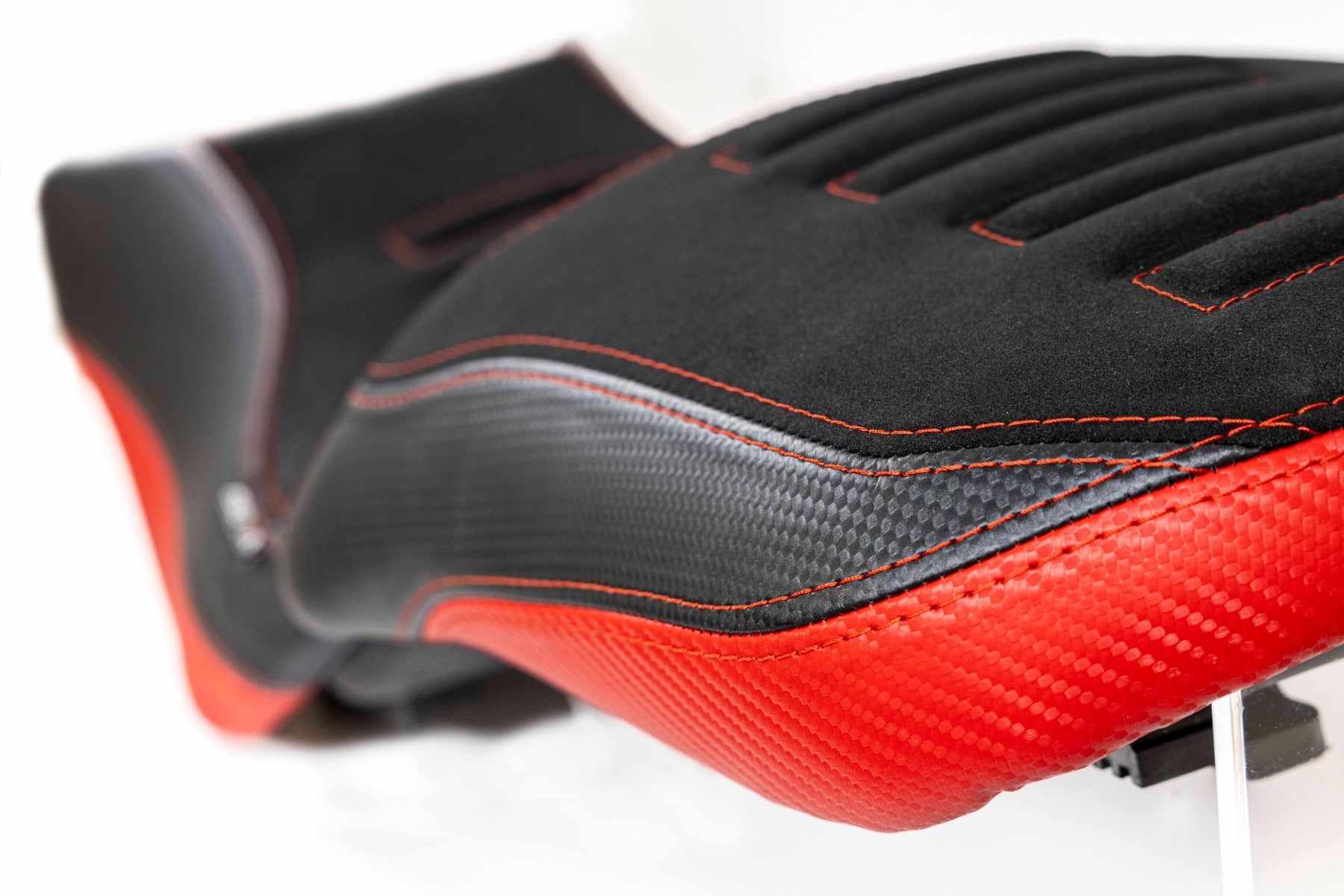 Isotta Comfort Pillion Seat | Red | Benelli TRK 502 2017-2024 - Pyramid Motorcycle Accessories