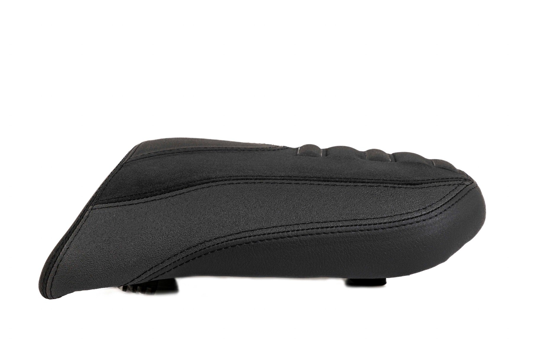 Isotta Comfort Pillion Seat | Triple Black | Benelli TRK 502 2017-2024 - Pyramid Motorcycle Accessories