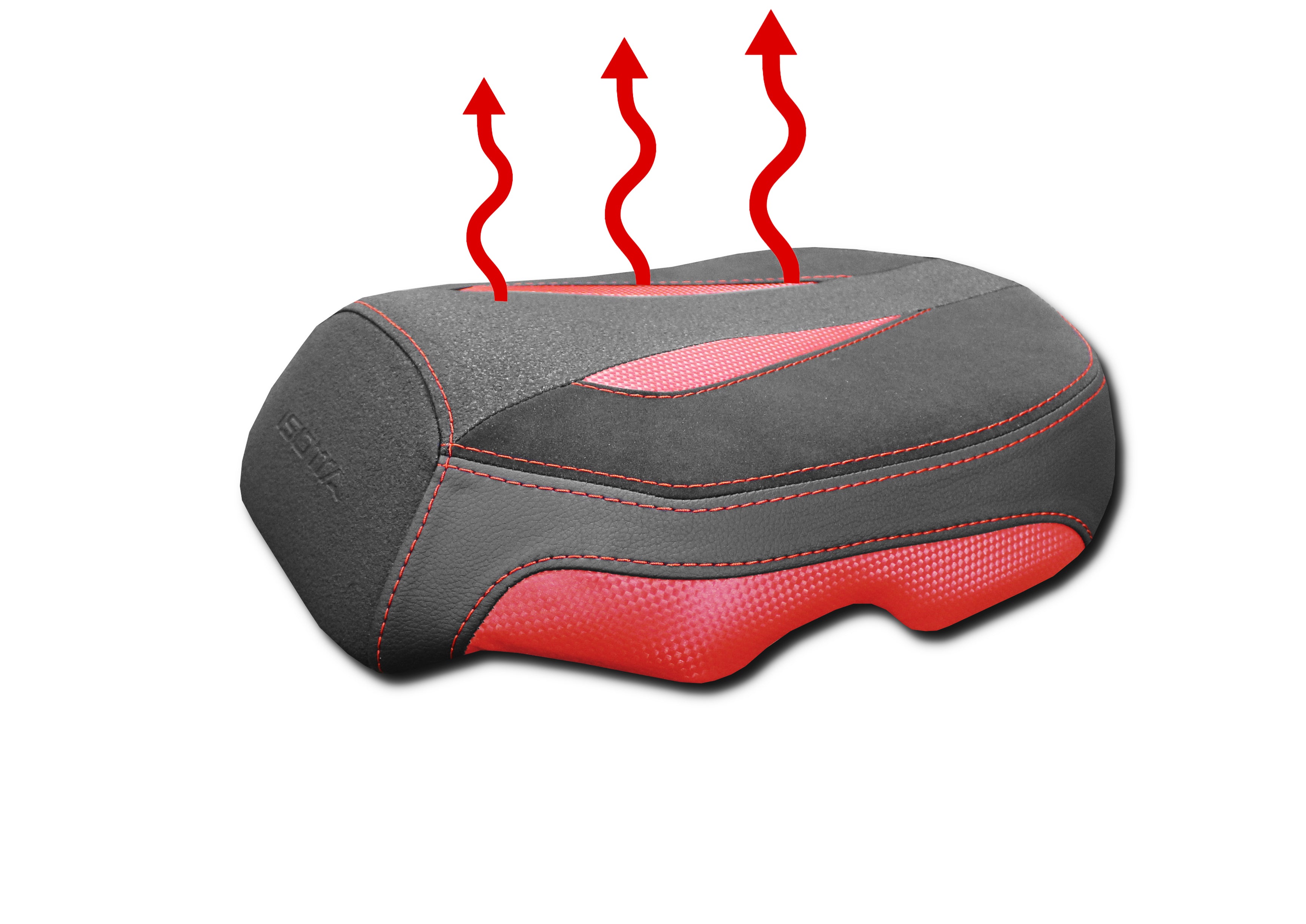Isotta Heated Passenger Comfort Seat | Blue | Light Grey | Red | Triple Black | Yamaha Tracer 900 2025>2026
