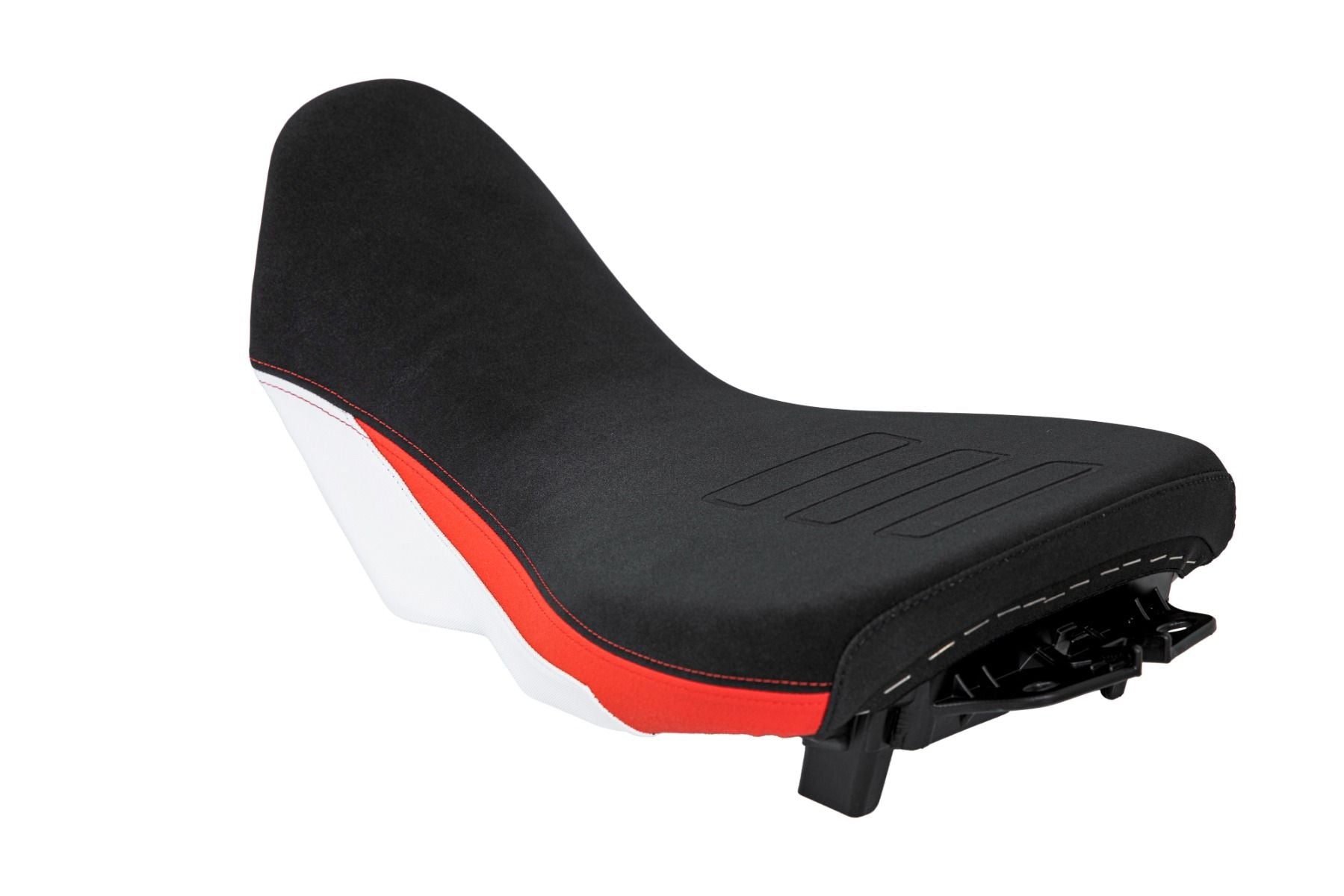 Isotta Comfort Rider Seat - Lowered | Red | Yamaha Tenere 700 2019-2024 - Pyramid Motorcycle Accessories