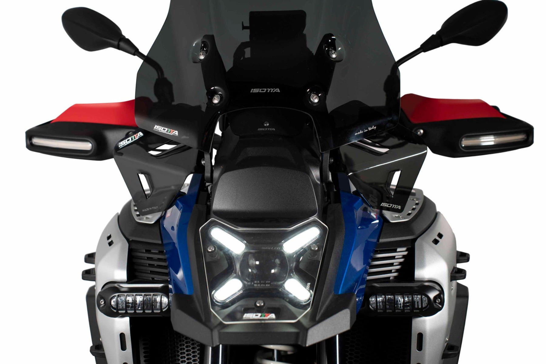 Isotta Side Deflectors | Light Smoke | Dark Smoke | Matt Black | Clear | BMW R 1300 GS Adventure 2024>2026