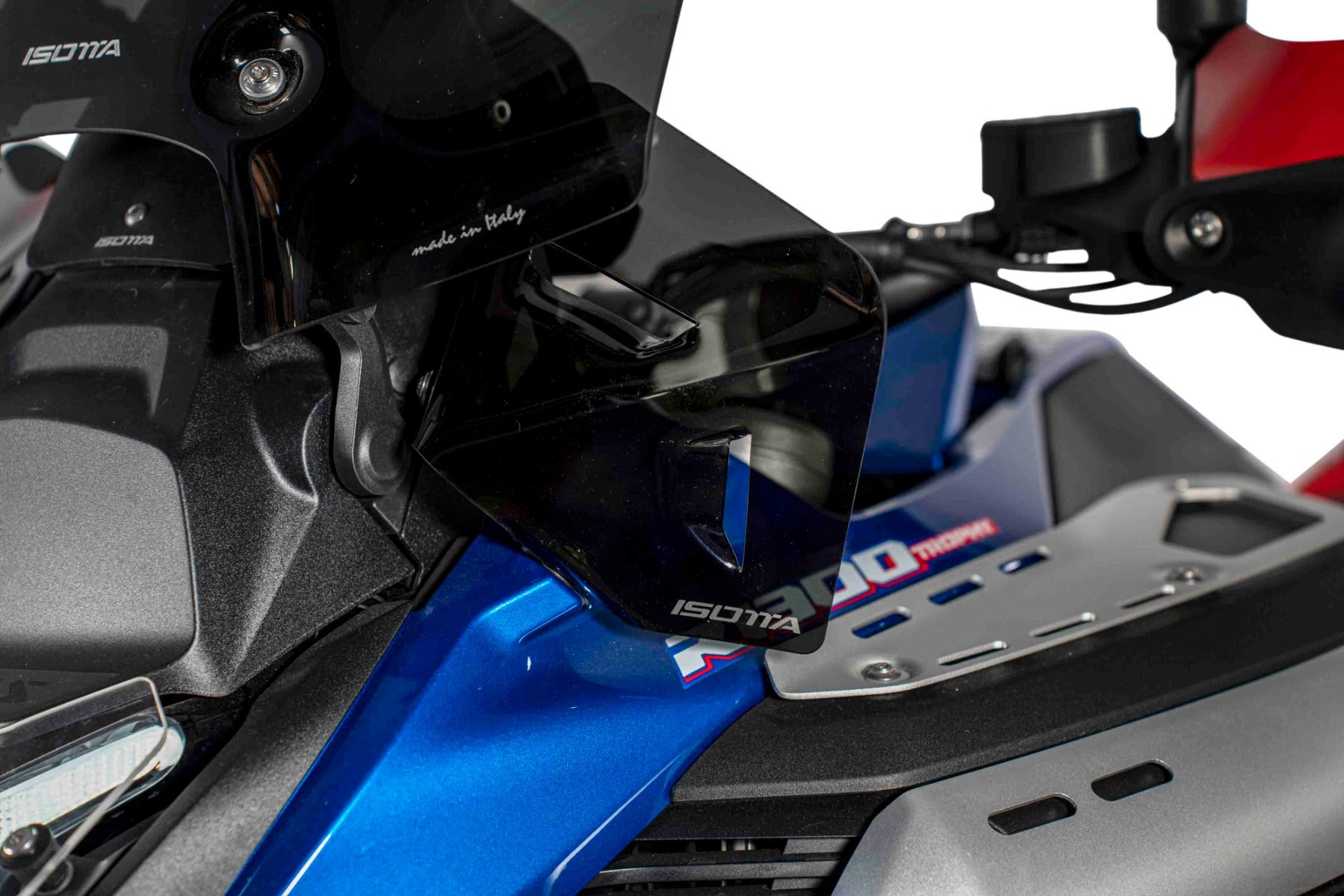 Isotta Side Deflectors | Light Smoke | Dark Smoke | Matt Black | Clear | BMW R 1300 GS Adventure 2024>2026