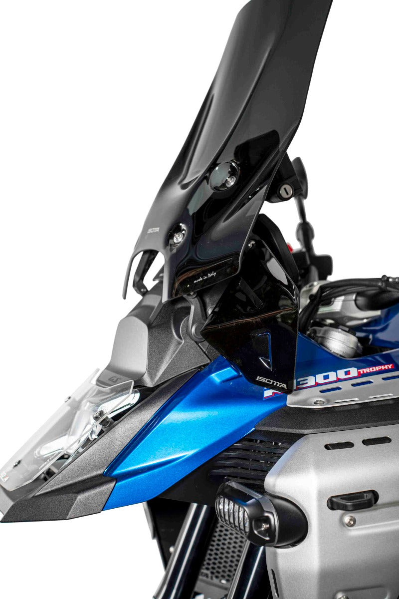 Isotta Side Deflectors | Light Smoke | Dark Smoke | Matt Black | Clear | BMW R 1300 GS Adventure 2024>2026