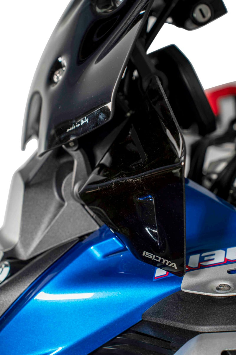 Isotta Side Deflectors | Light Smoke | Dark Smoke | Matt Black | Clear | BMW R 1300 GS Adventure 2024>2026