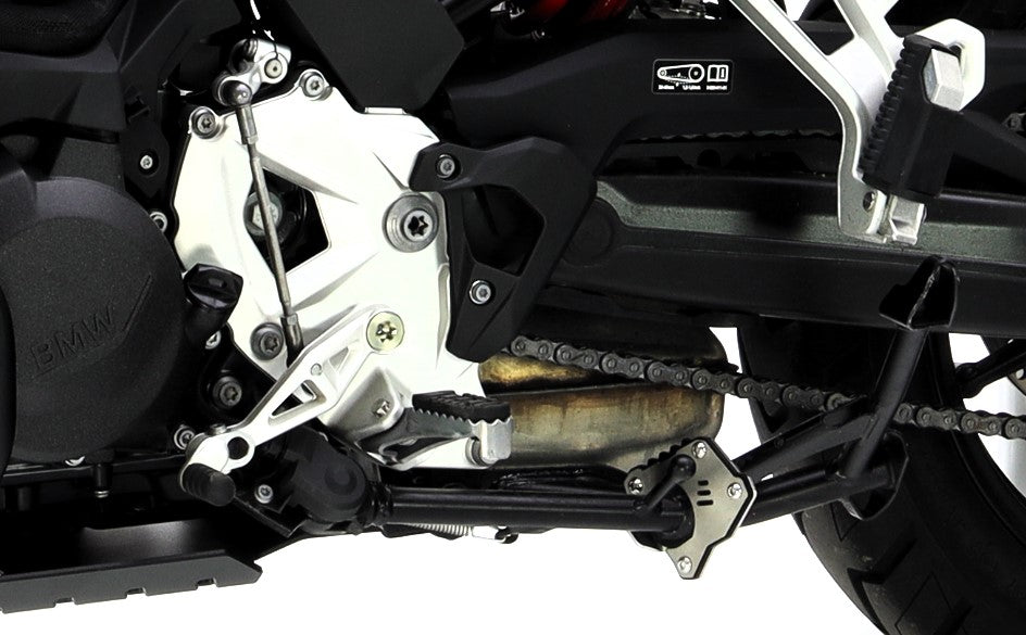 Isotta Side Stand Base Extension | Black | BMW F 750 GS / 850 GS / 800 GSΒ -Β Β Pyramid Motorcycle Accessories