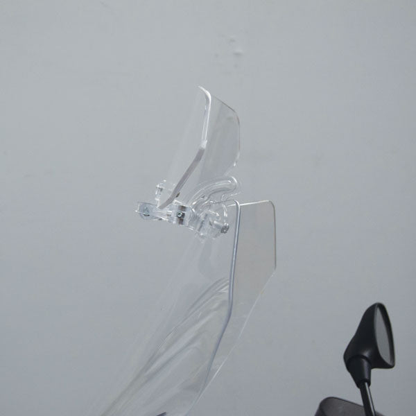 Isotta Screen Deflector With Levers | Light Smoke | Clear - Pyramid Motorcycle Accessories