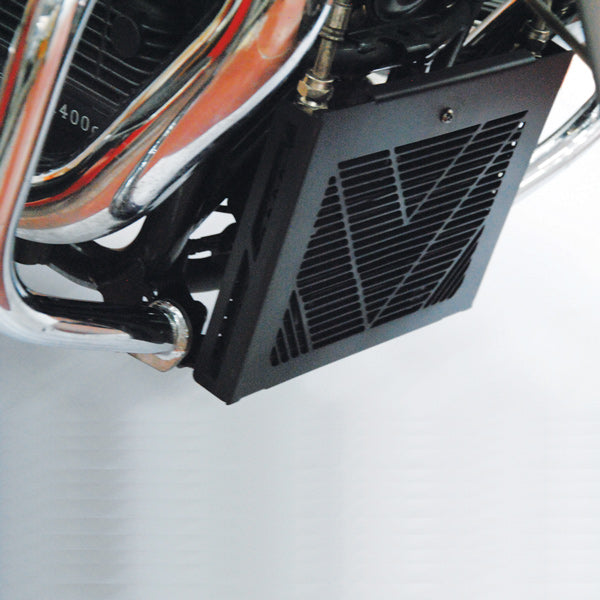 Isotta Radiator Guard | Moto Guzzi California Custom 1400 / Touring 1400 2012>2016 - Pyramid Motorcycle Accessories