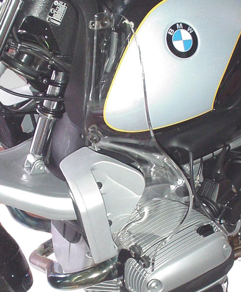Isotta Leg Wind Deflectors | Light Smoke | BMW R 1100 R / R 850 R - Pyramid Motorcycle Accessories
