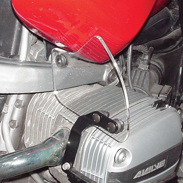 Isotta Leg Wind Deflectors | Light Smoke | Clear | BMW R 1100 GS 1994>1999 - Pyramid Motorcycle Accessories