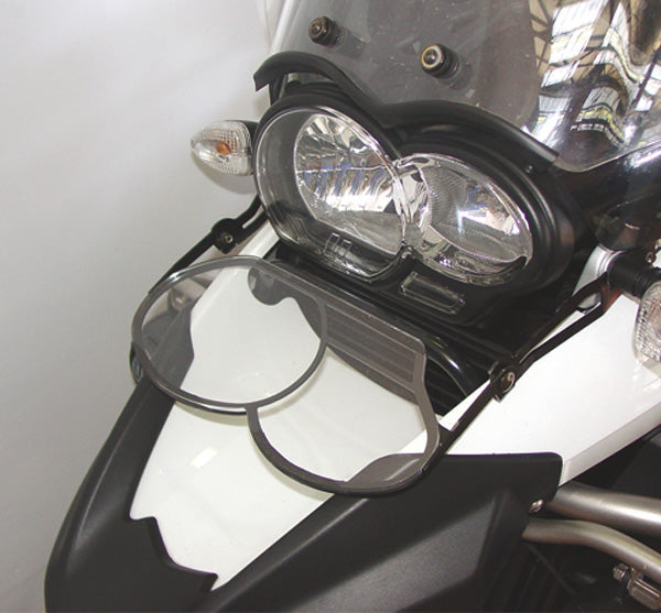 Isotta Headlight Protector | Clear | BMW R 1200 GS 2004>2012 - Pyramid Motorcycle Accessories