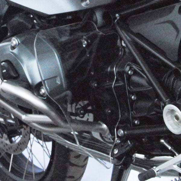 Isotta Lower Wind Deflectors | Light Smoke | Clear | BMW R 1200 GS Adventure 2014>2018 - Pyramid Motorcycle Accessories