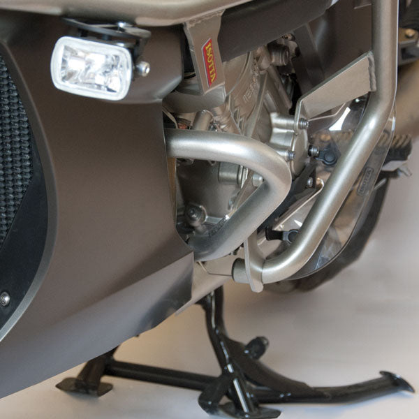 Isotta Lower Left Crash Bars | Black | BMW K 1600 GT / GTL 2010>2016 - Pyramid Motorcycle Accessories