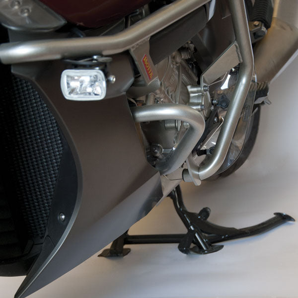 Isotta Lower Left Crash Bars | Black | BMW K 1600 GT / GTL 2010>2016 - Pyramid Motorcycle Accessories