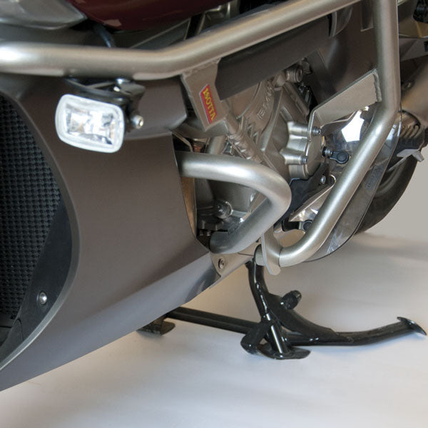Isotta Lower Left Crash Bars | Black | BMW K 1600 GT / GTL 2010>2016 - Pyramid Motorcycle Accessories