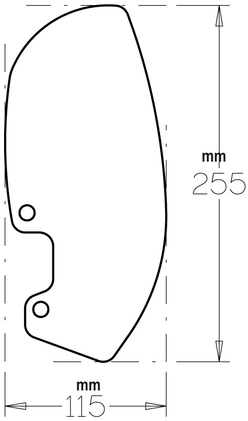 Isotta Wind Deflectors | Light Smoke | Clear | BMW R 1200 GS Adventure 2006>2013 - Pyramid Motorcycle Accessories